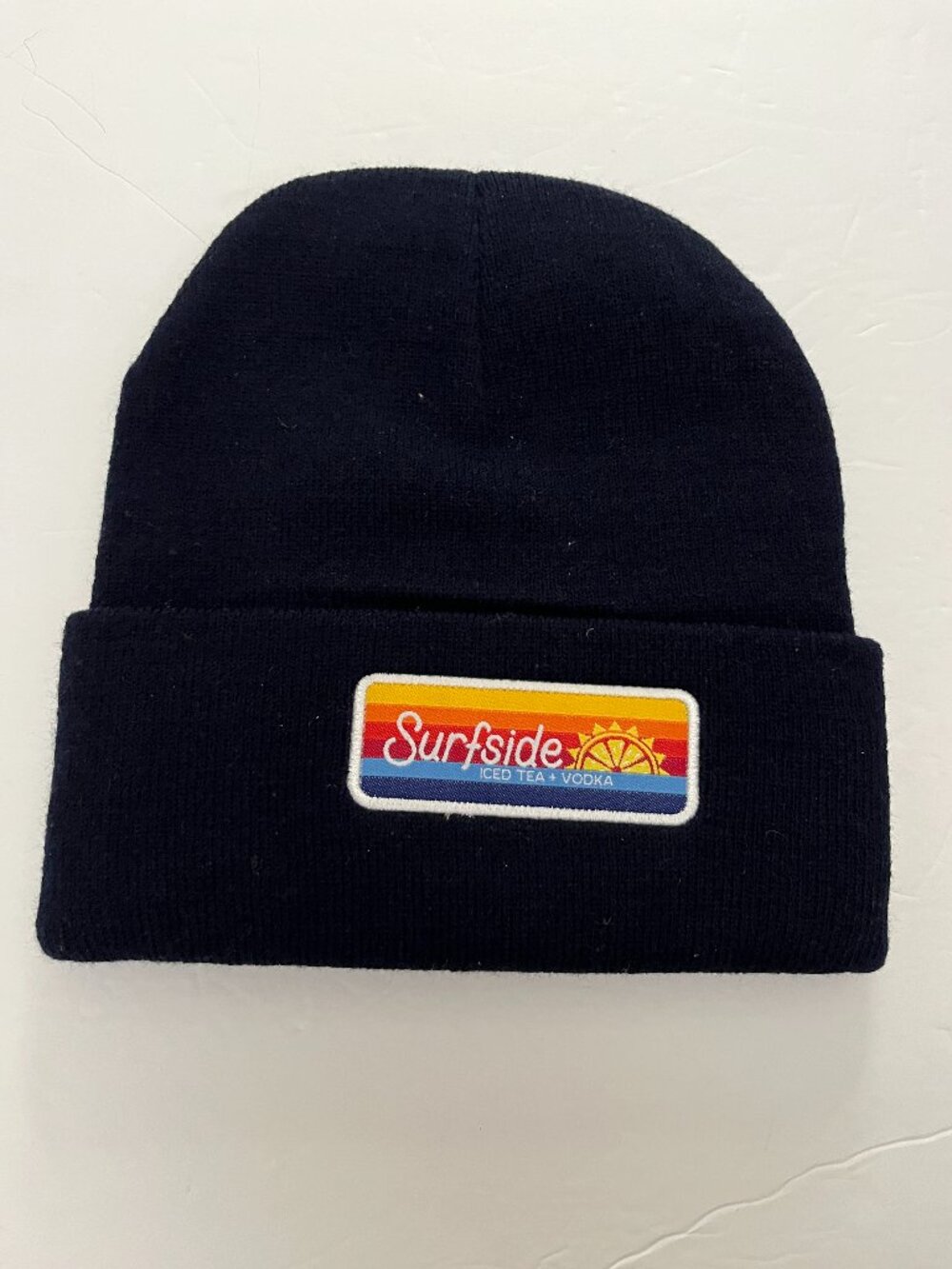 Surfside Iced Tea And Vodka Black Winter Ski Cap